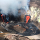 A plume rises near active fissures in the crater of Hawaii’s Kīlauea volcano on Monday, Dec. 21, 2020.